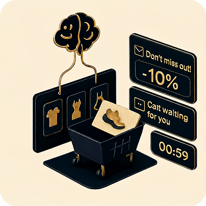 No more abandoned checkouts