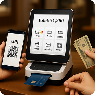 Accept payments through any mode